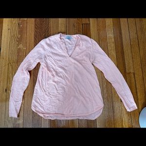 Kinross Cashmere pink sweater